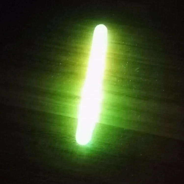 wholesale custom 1.5 inch glow sticks fishing float powder light stick