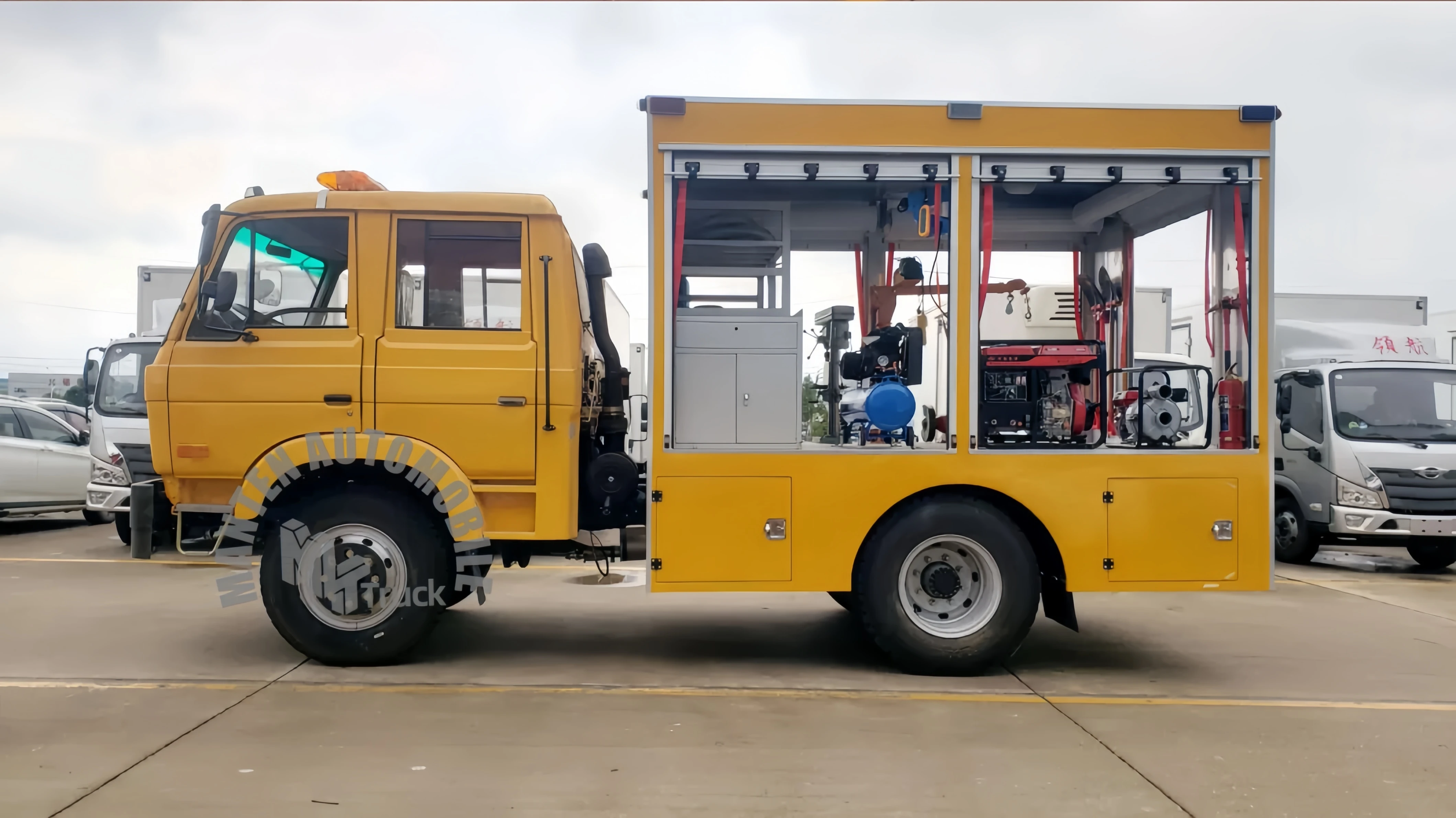 Производитель мобильных мастерских грузовиков I SUZU RHD LHD 4x2 для Филиппин