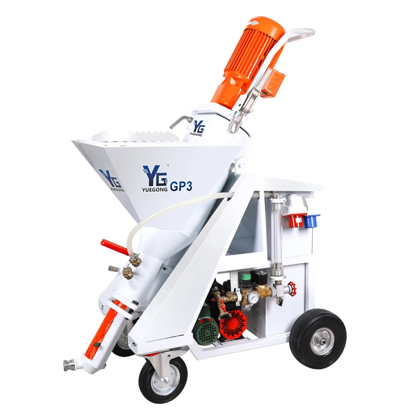 Automatic Construction Machinery Concrete Pump Wall Plastering Machine Mortar Spray Machines