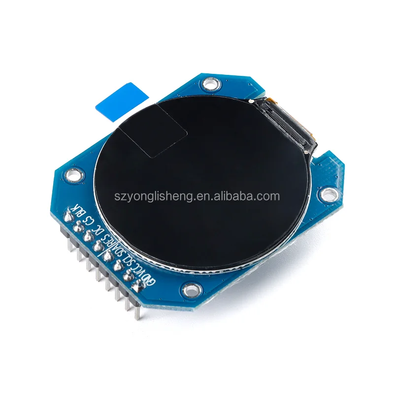 Stock 1.28 Inch SPI Interface 240X240 GC9A01 Driver Round TFT Color Display Screen LCD Module