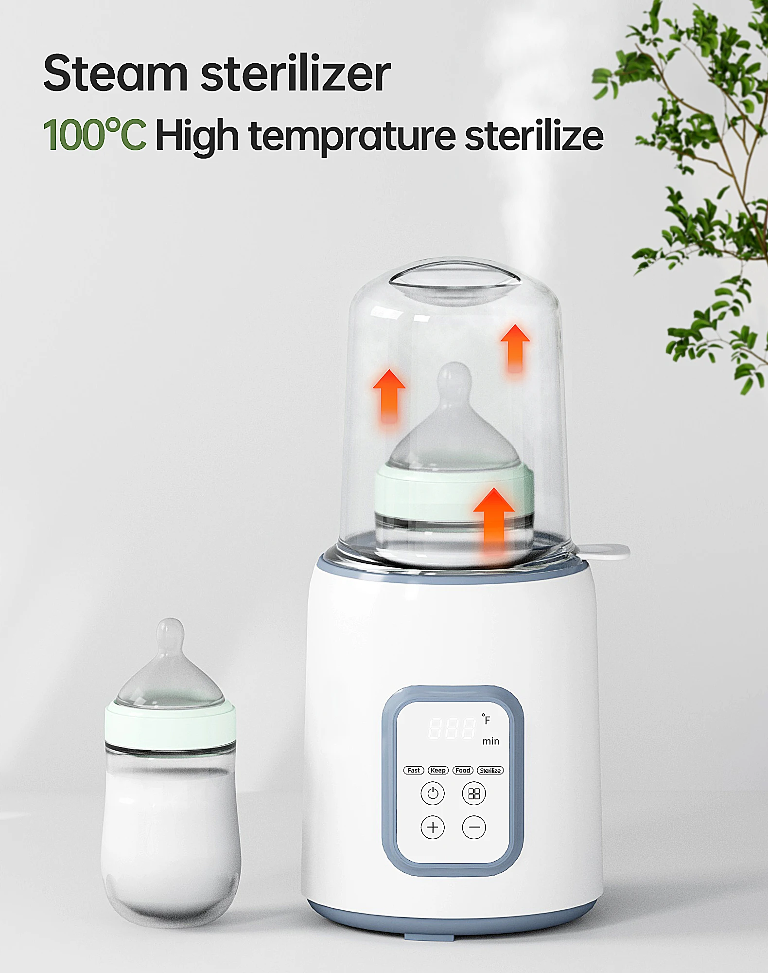 24h Warming Factory Baby Formula Milk Heating Bottle Warmer Breast Milk Heater for Feeding Product Genre Baby Feeding Products