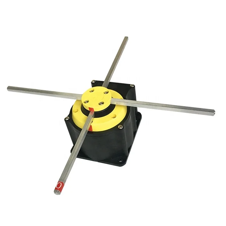 Crane electric hoist 2 speeds stay put crosshead rods lever rotating