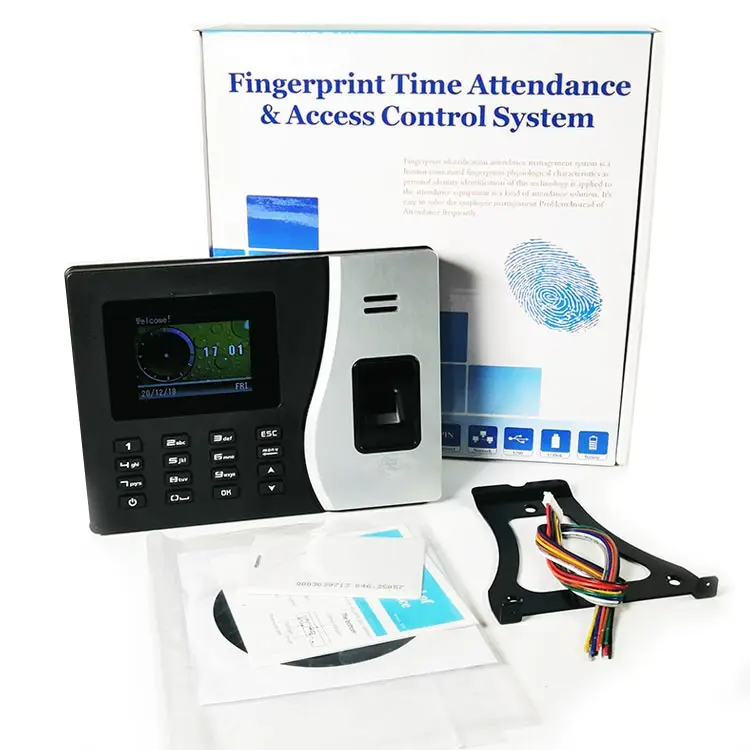 Staff Time In Time Out Online Fingerprint Wifi SDK Biometrics Finger Print Time attendance Machine