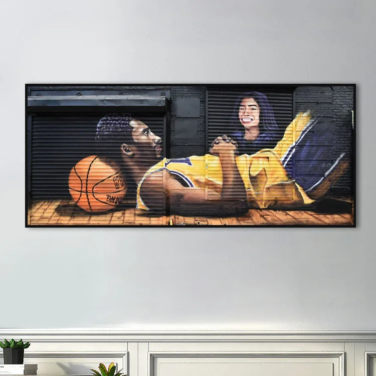 Decoration Wall Art Craft Graffiti Oil Painting Canvas Modern Abstract Wall Art Street Graffiti Oil Canvas Painting