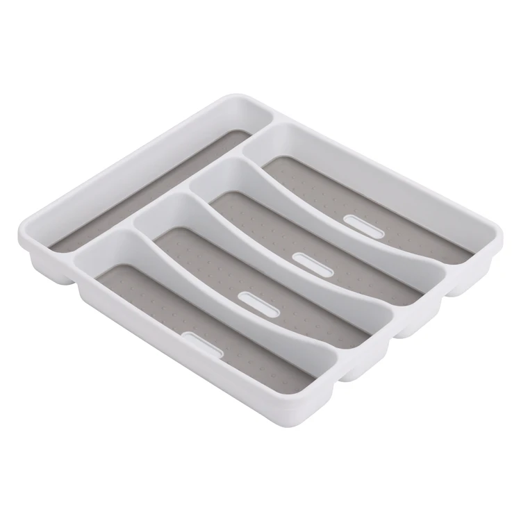 K & B Wholesale Kitchen Cabinet Drawer Divided Storage Cutlery Tray Utensil Organizer Tray Small Silverware Tray
