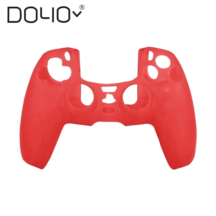 Hot Sell  High Quality Sleeve Controller Rubber PS 5 Silicone Case Skin Grip Cover For Dualshock Playstation 5 Ps5