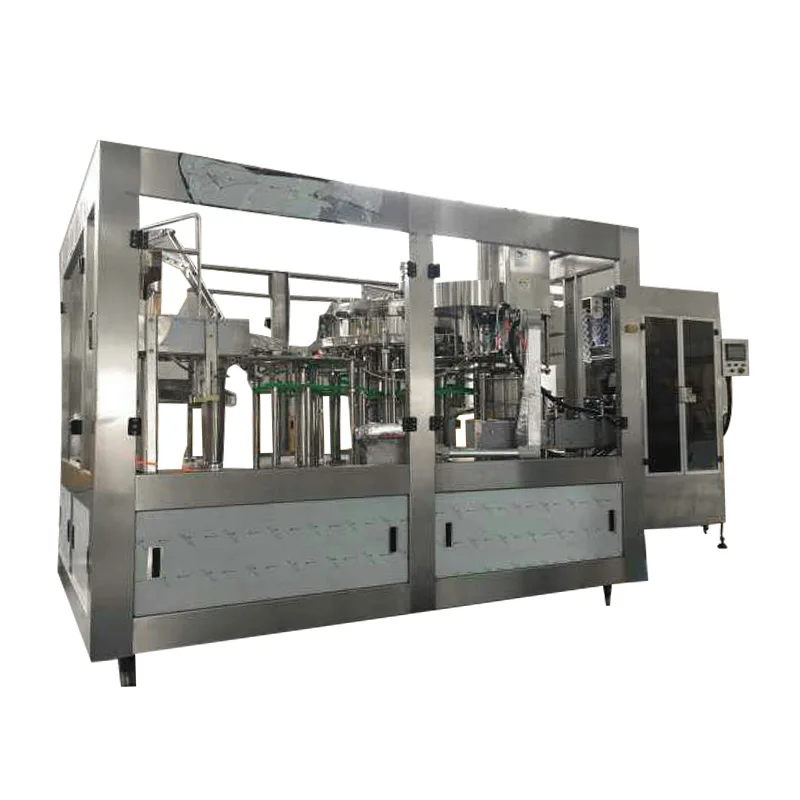 Price 3 in 1 aluminum can beer filling sealing machine / carbonated soft drink beverage canning production line
