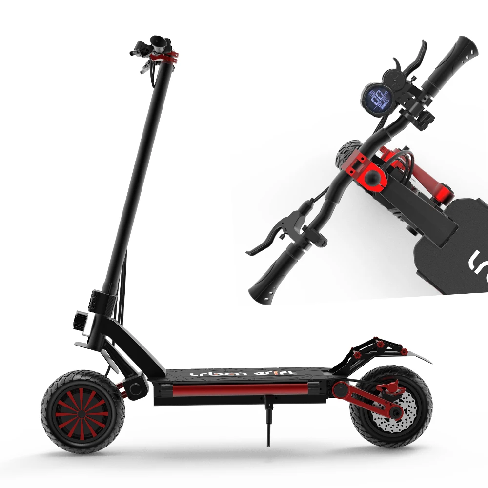 Fast 2000W dual motor High quality foldable off road electric scooter lights from china for adult electric scooter 1000w