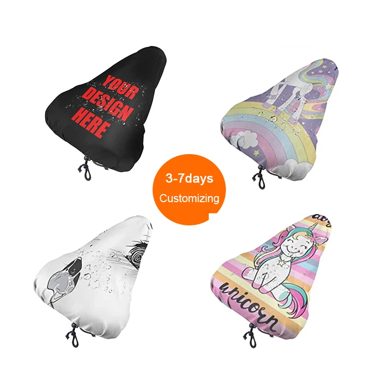 
Custom Fancy Bike Seat Covers 