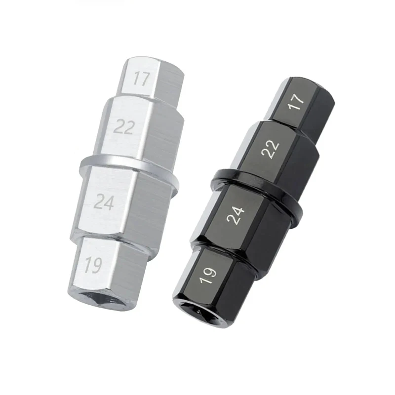 Motorcycles Hex Axle Tool Multifunction Hex Allen Axle Spindle Tool Pocket Adapter Tool