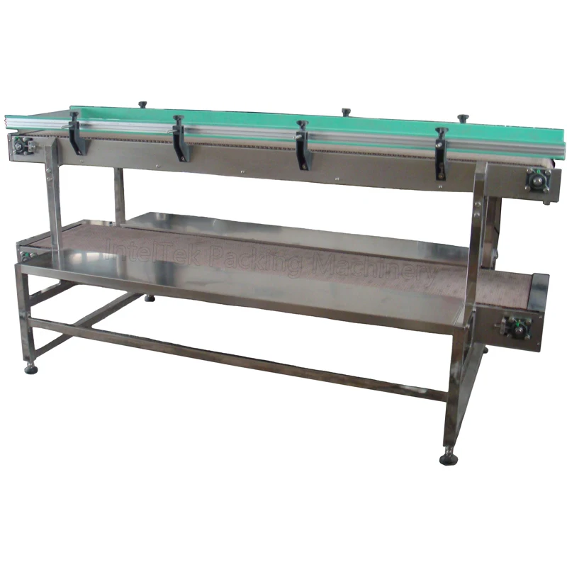 Customized Automatic Double Layer Conveyor Belt For Production Line