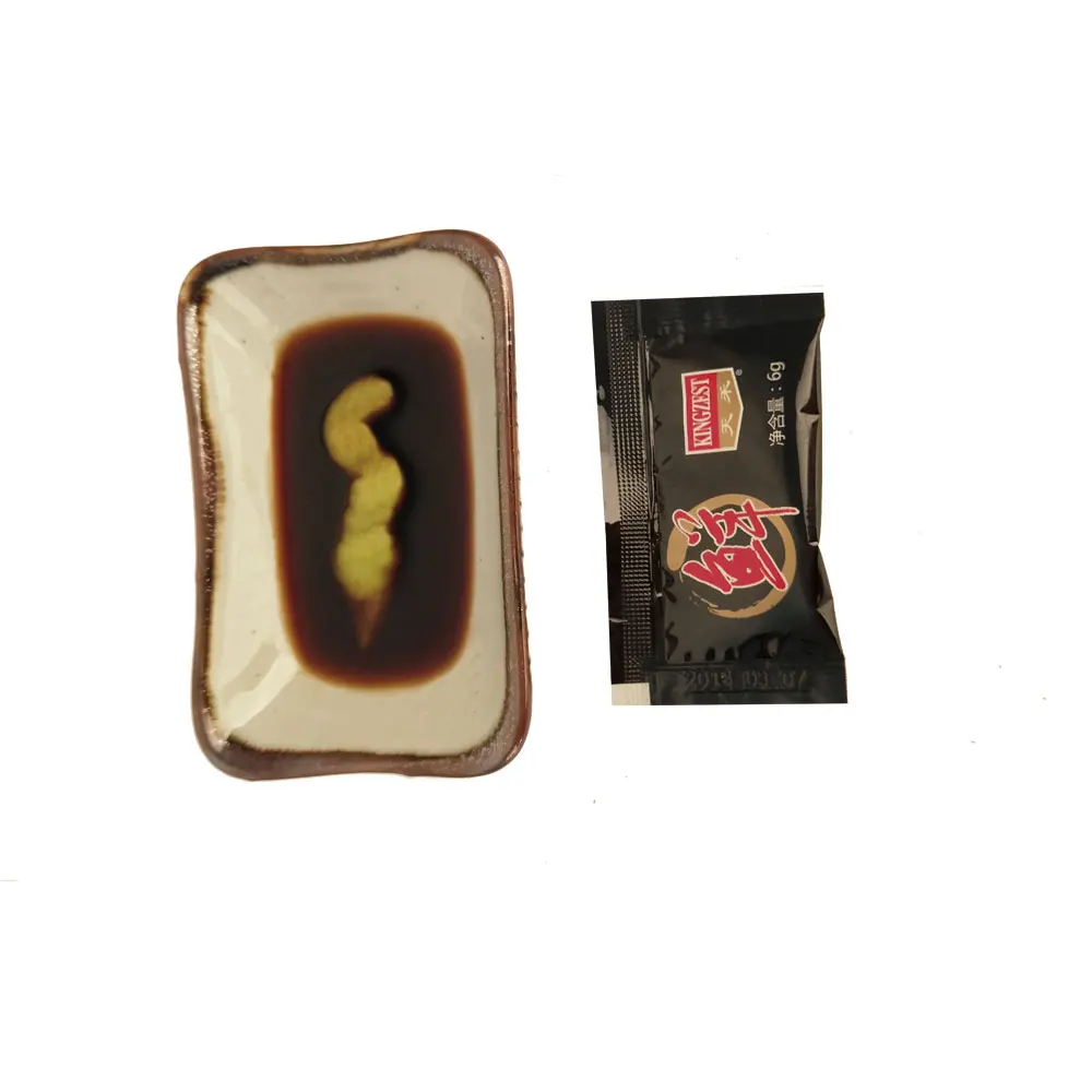 
Kingzest 6g Sachet Japanese Style Soya Sauce Light Soy Sauce Sushi Soy Sauce 