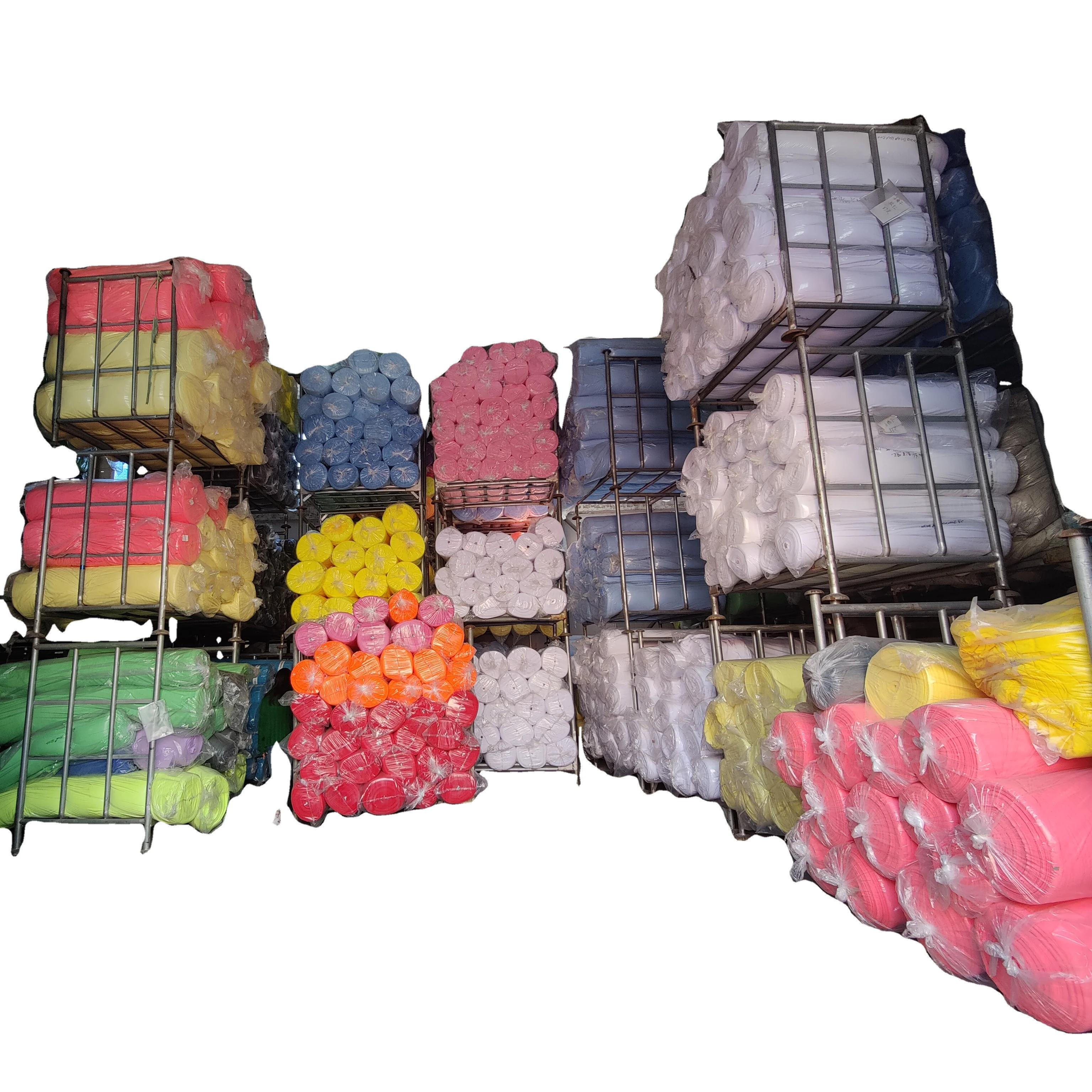 Factory custom wholesale fabric in rolls 100% polyester microfiber fabric