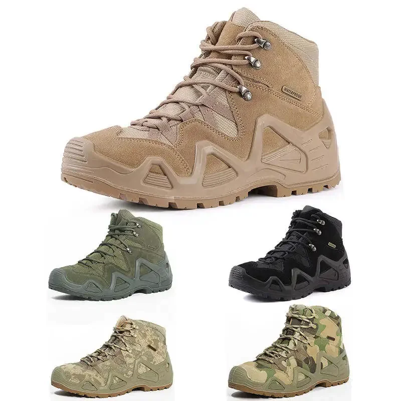 Fashion Hiking Shoes Waterproof Man And Woman Climbing Mountiin Shoes Outdoor Camping Mountain Shoes