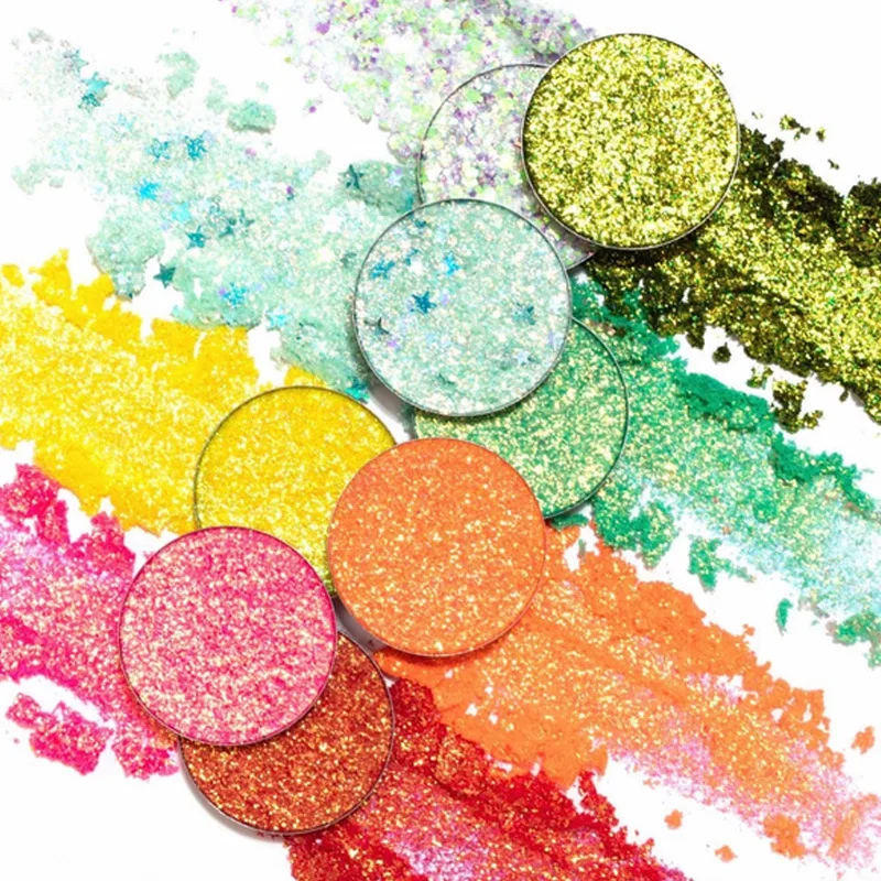Big Eye Shadow Palette 180 Color High Pigment 26MM Round Eye Shadow Cruelty Free Nude Shades Pigmented Glitter Eye Shadow