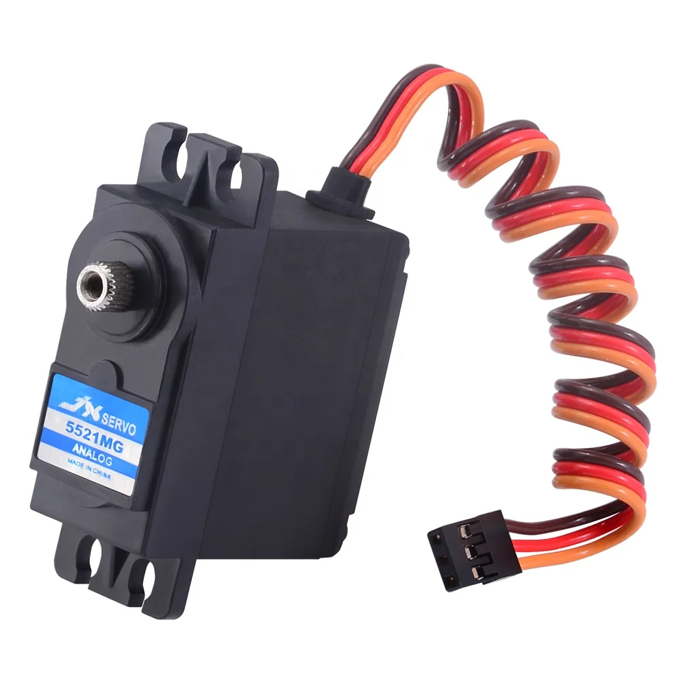 JX PS-5521MG 20 кг большой крутящий момент металлическая Шестерня стандартная аналоговая сервопривод для радиоуправляемой машины робот самолет