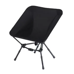 Outdoor durable Customized Triangle Folding Portable Ultra-light Space chair Aviation Aluminum Alloy Moon Beach camping Chair