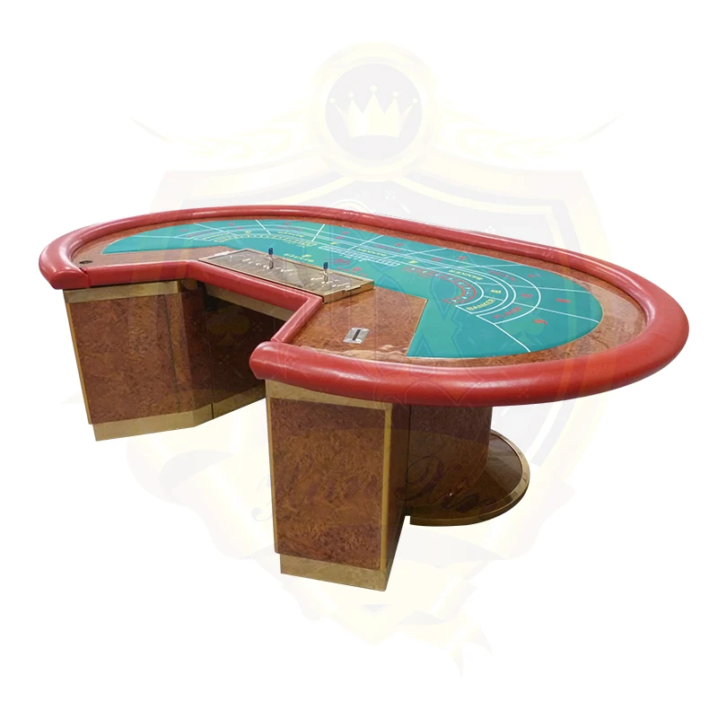 Deluxe Poker Casino Table Baccarat Table De Poker
