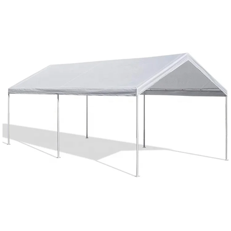 10 x 20-Feet Waterproof Carport 8 Steel Leg Outdoor UV Protected Large Portable Storage Shelter Sports Wedding Canopy Tent
