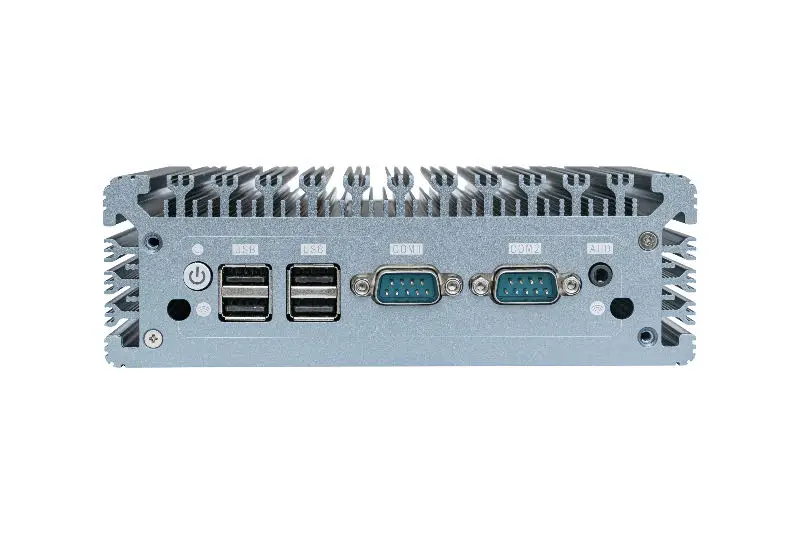 WANLAN Industrial small PC i3 processor 8GB RAM industrial computer fanless pc mini 2 lan dual serial COM port 1 lpt