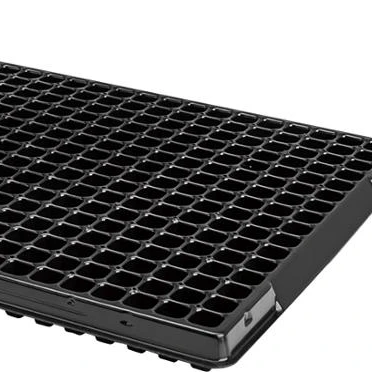 
Grow Pro Greenhouse Seedling Starter Seed Starting Black Plastic Propagation Tray 512 Cell  (60494601020)