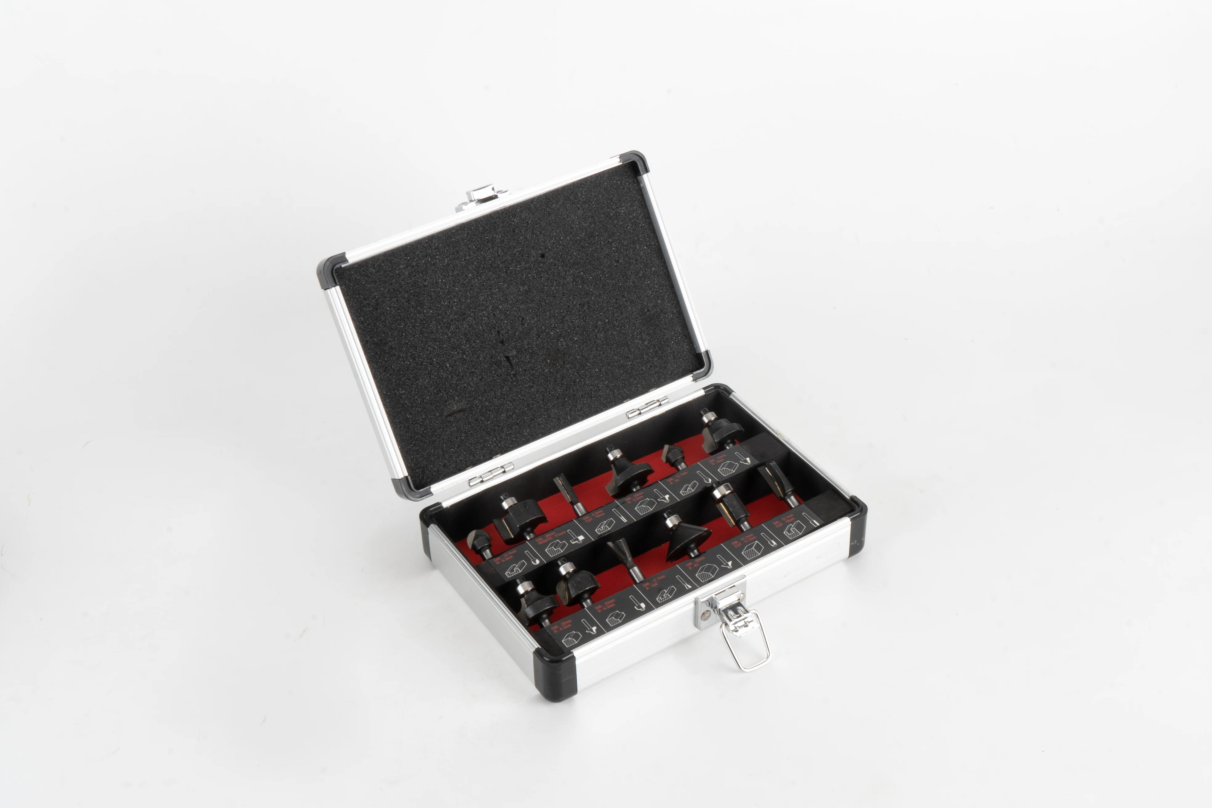 TOOLWAY guided rebater router bits wood router bits carbide for wood cutter bits