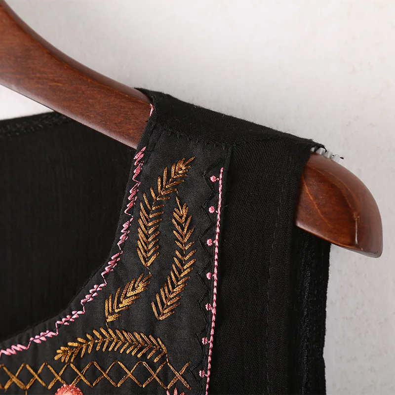 Long Beach chiffon shawl embroidered sequins and feathers