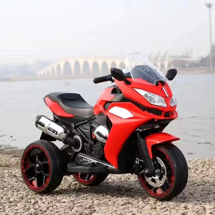 Wholesale  Mini High Quality Three Wheels Kids Electric Toy Motorbike For 3-8 Years Old