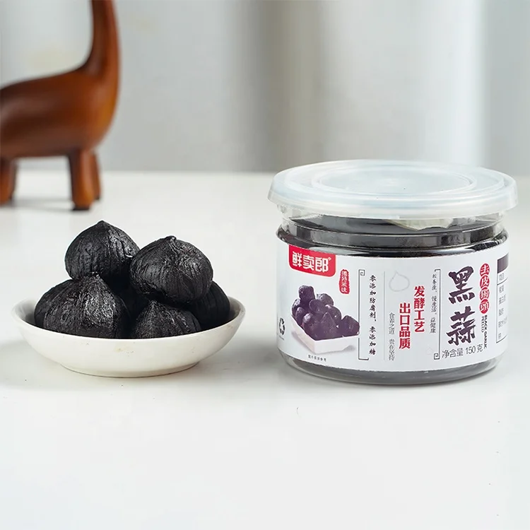 Supplier Fermented black garlic Single Black Garlic