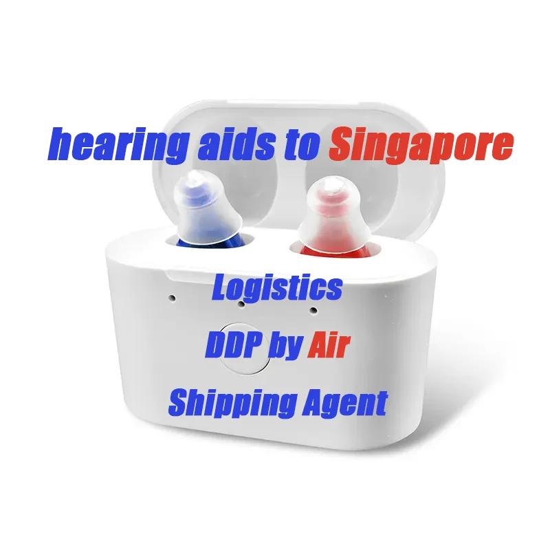 hearing aids to Singapore Southeast Asia DDP by air shipping agent