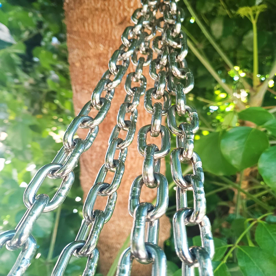 ss304 316stainless steel metal anchor chain alloy chains long link chain