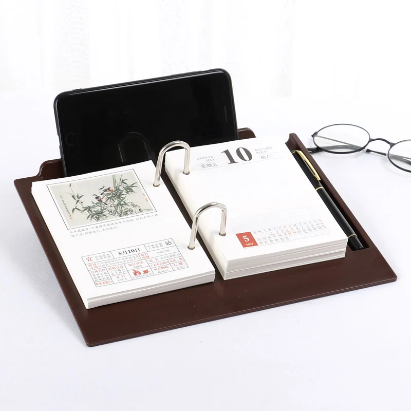 
The latest customized calendar with the style of plan book memo pads 