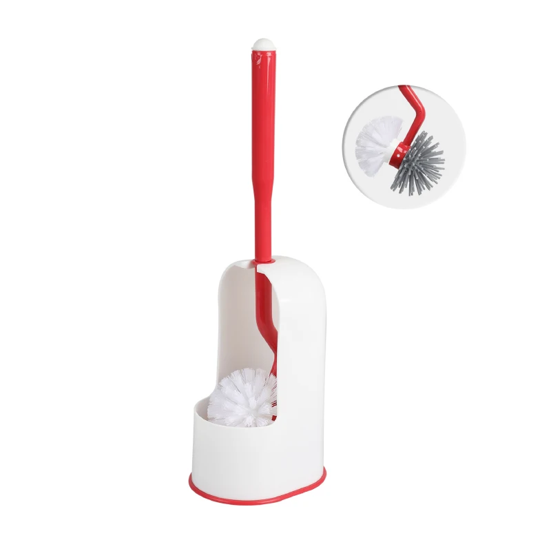 bathroom use PP PET TPR toilet brush