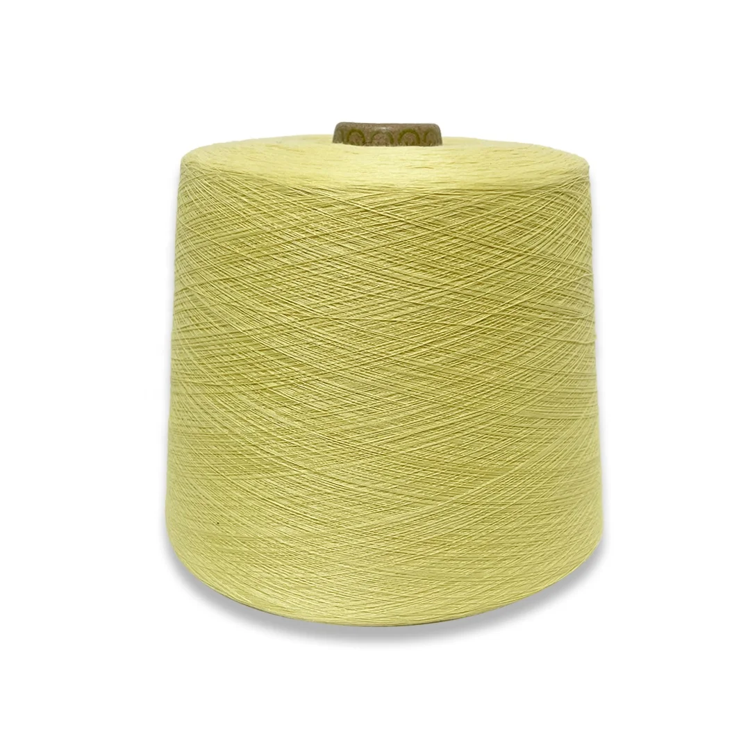 China Factory Best Price Cut Resistant 20S/1 Para Aramid Yarn Para Aramid Fiber Yarn For Weaving