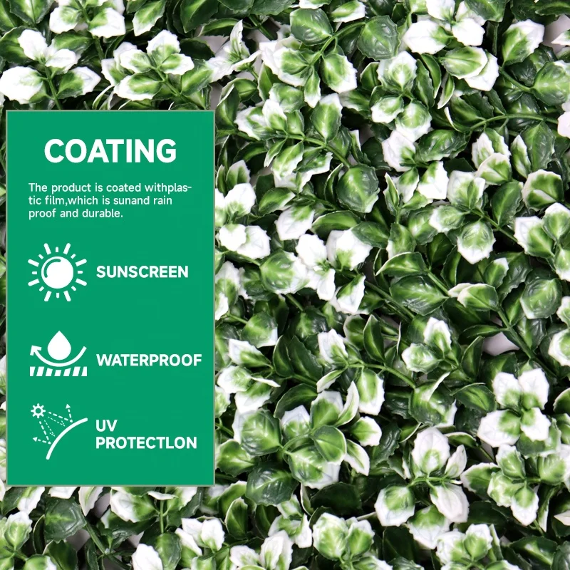 50*50cm Customizable grass flower walls artificial outdoor wall grass living wall panel grass