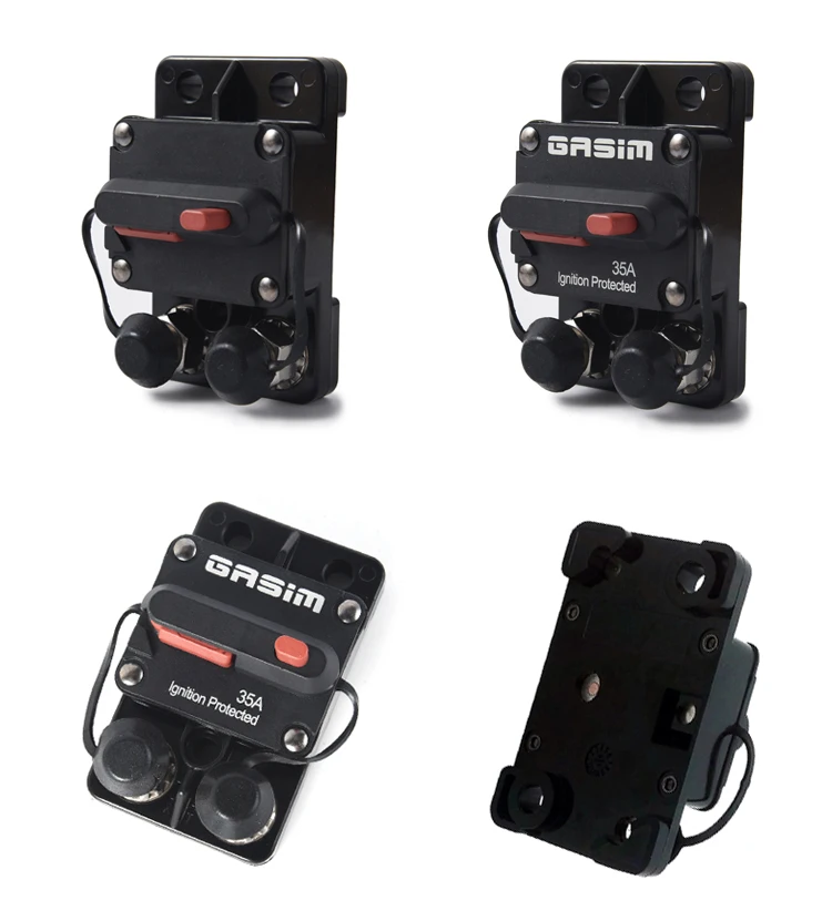 Fuses Automotive Cars 12V-48V DC Thermal Overload Protector Switch 150Amp Boat Marine RV Car Circuit Breaker