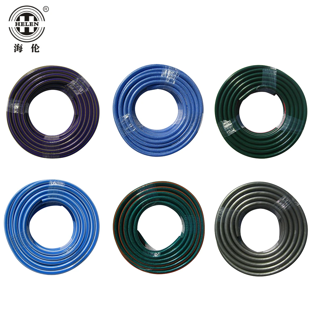 Factory price pvc plastic yellow garden spray hose watering pipes