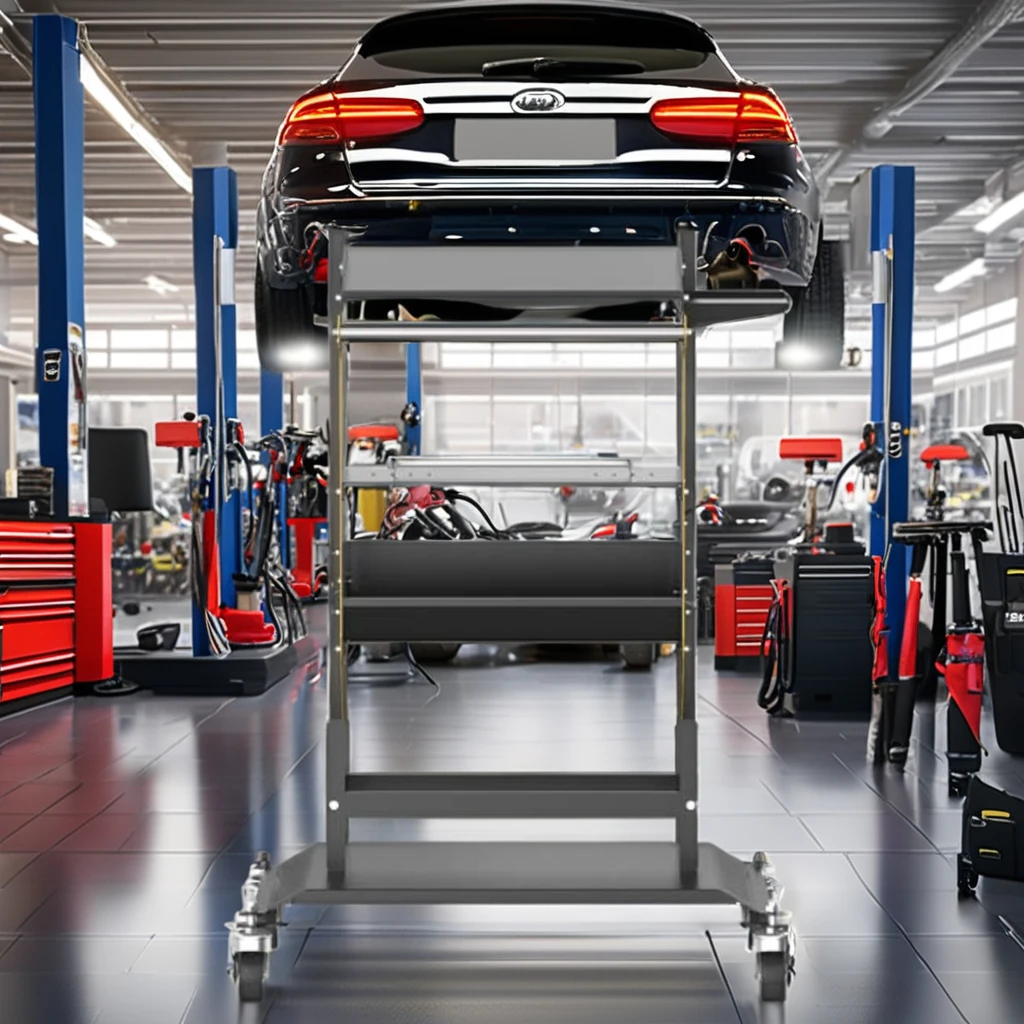 Direct Manufacturer Autool MMT553 Auto Repair Diagnostic Cart Multi-Layer Storage Design for Car Engine Analyzer Tool Cart