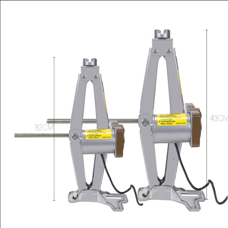 XingSi Road 5T Electric Powered Car Jack and Electric Scissors Jack 12V Auto Hydraulic Jack
