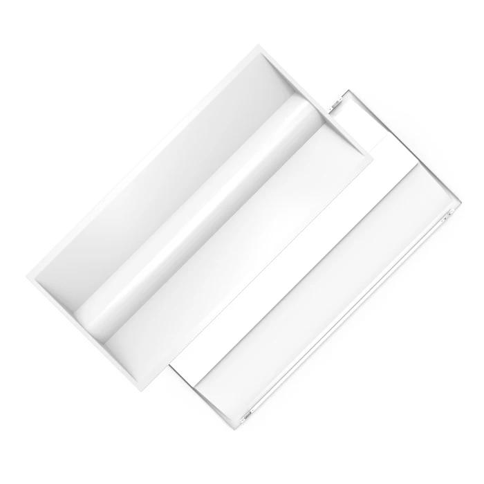 Светодиодный панельный светильник Troffer, США, 2x4 фута, комплект для модернизации двери, список DLC