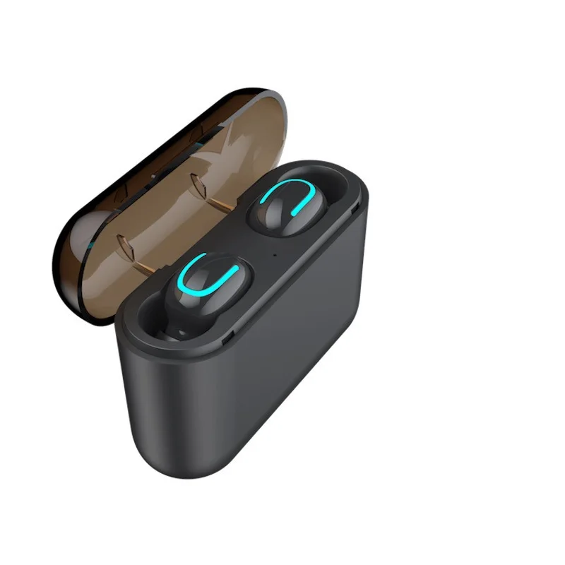 2020 New Trending Product BT 5.0 Dual TWS Earbuds, Q32 True Wireless Stereo Earphones with Charging Box