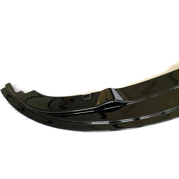 Gmax Auto Parts Accessory Black Front Bumper Lips Body Kit Fit for BMW 3 Series E90 2009-2012 Front Splitter