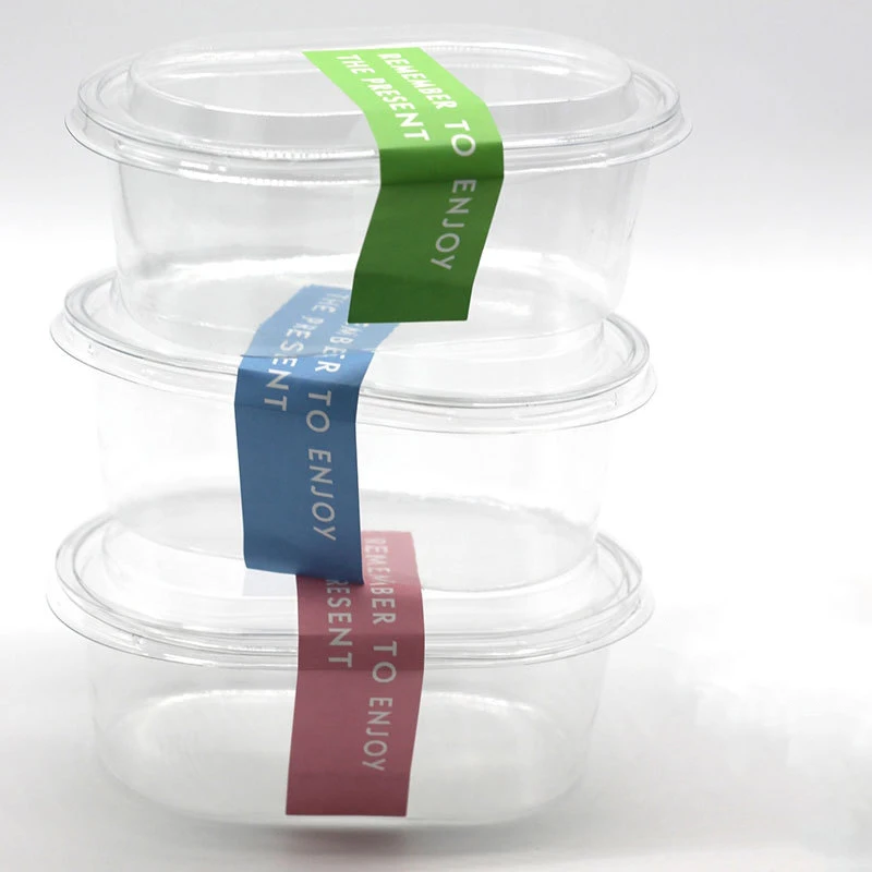 Brand Logo Vinyl Sticker Baking package Box Cake Packaging Custom Color Self-adhesive Label Set Sticker Sheets