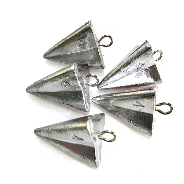 Wholesale triangle fishing tackles swivel casting star fishing weights  fishing weight sinkers