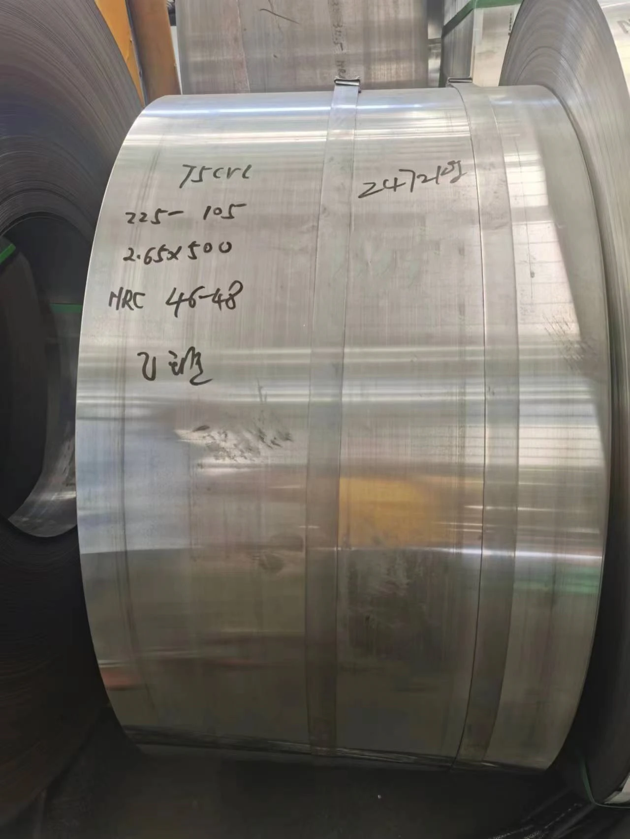 Стальная ленточная пружинная стальная полоса SK51 Высокоуглеродистая сталь для дисковой пилы