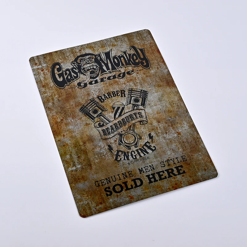 custom made decoration club bar sign aluminum wall sign plaque retro metal art vintage emboss metal tin sign