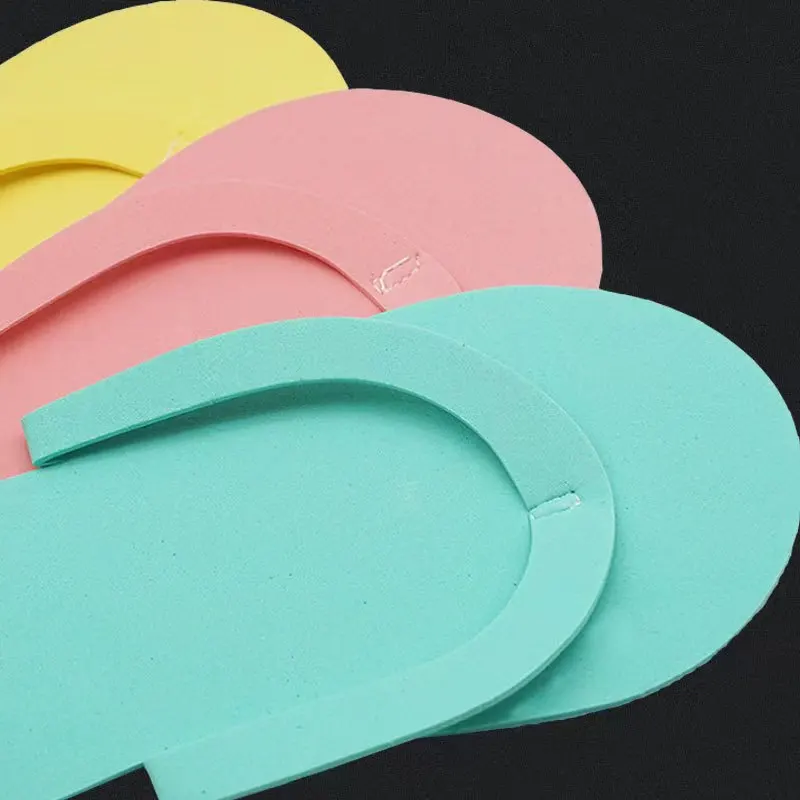 Shower Sand Pedicure Beach Light Weight Foam Flip Flops, Sandals Random Color