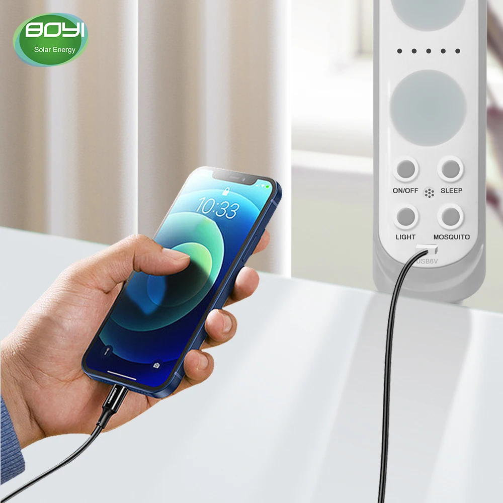 Energy saving outdoor camping emergency usb charging 12v solar fan with panel