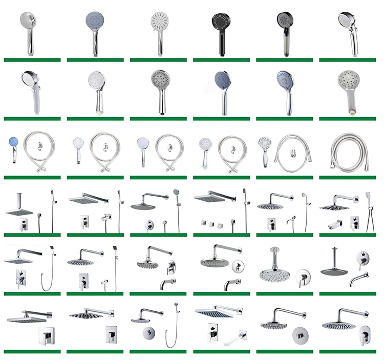 IFAN Manufacture ABS Plastic Shower Head High Pressure Hand Bath Shower Head Adjustable Spray Sprinkler Shower Head