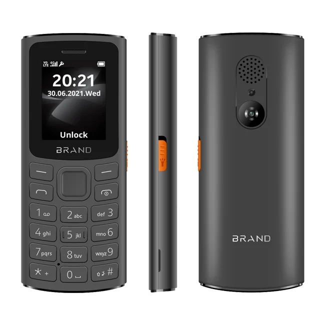 DINGFENG Factory Price 1.7INCH GSM Cell Phone Dual SIM Card Quad Band Camera Mobile Phone Tecno 1105